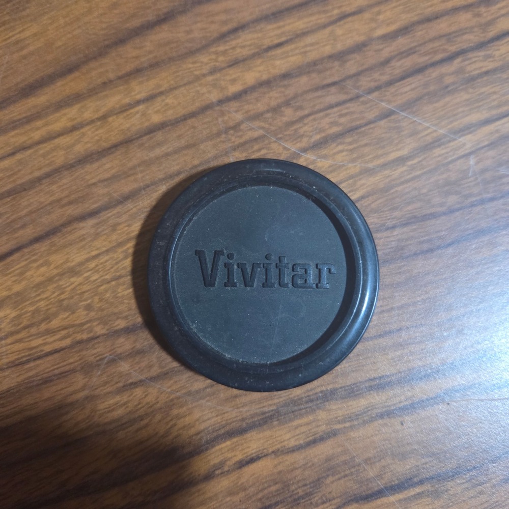 Vivitar 51mm Lens Cap Black Slip On Vintage Camera Accessory Japan 51 MM